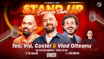 Stand-up Comedy cu Teo, Vio, Costel - Vlad Olteanu la Club 99 - Show 2