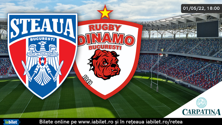 Rugby: CSA STEAUA – CS DINAMO BUCUREȘTI