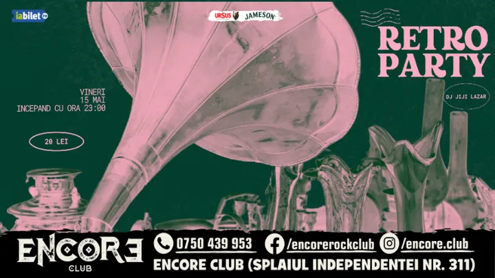 Retro Party cu DJ Jiji