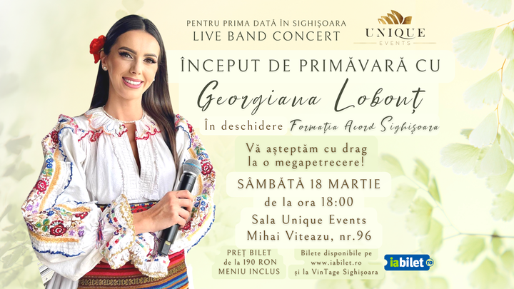 Sighisoara: Inceput de primavara cu Georgiana Lobont