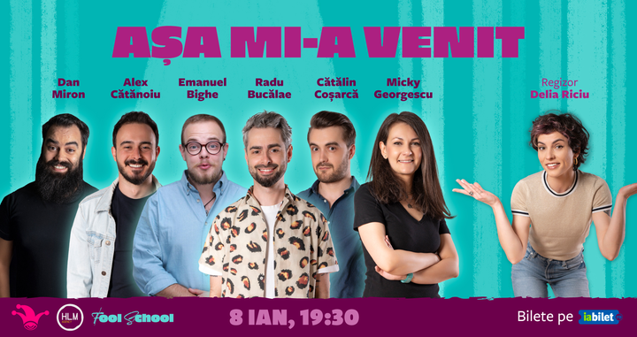 The Fool: Așa mi-a venit! | Show de comedie on the spot”