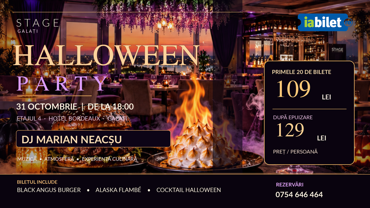 Galați: Halloween Party