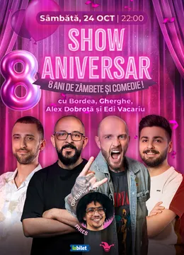 The Fool: Stand-up comedy cu Bordea, Gherghe, Alex Dobrotă și Edi Vacariu