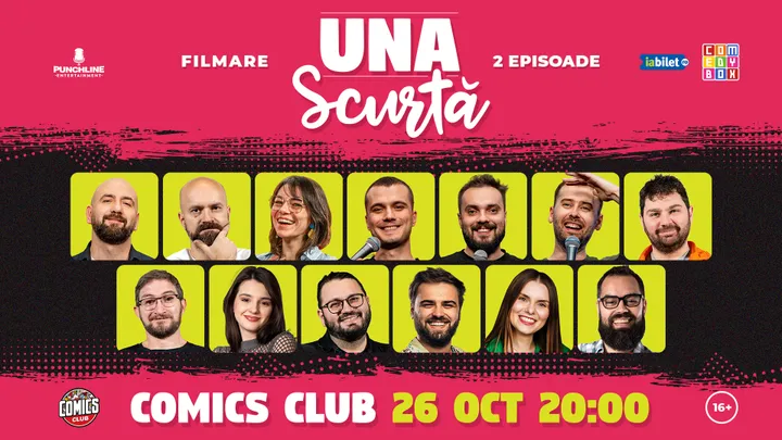 Filmare Una Scurtă - 2 episoade la ComicsClub!