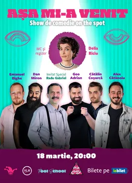 The Fool: Așa mi-a venit! | Show de comedie on the spot