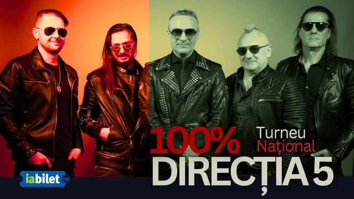 Timisoara: Concert Direcția 5 - "100% Directia 5"