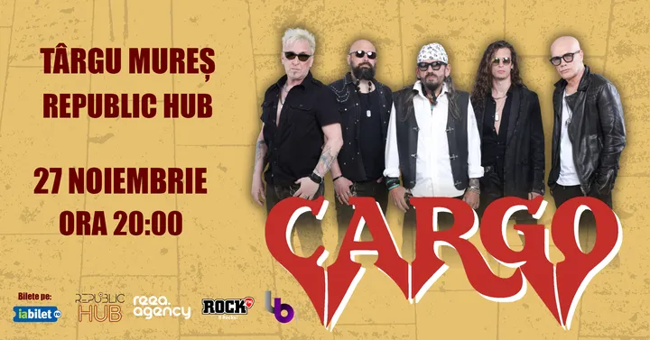 Sântana de Mureș: Concert Cargo la Targu Mures