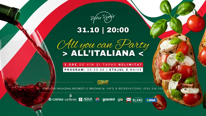 All you can Party: ALL'ITALIANA