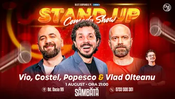 Stand-up Comedy cu Vio, Costel, Cristi Popesco - Vlad Olteanu la Club 99