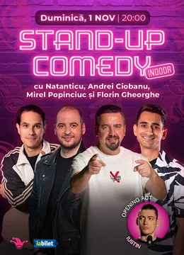 The Fool: Stand-up comedy cu Natanticu, Andrei Ciobanu, Mirel Popinciuc și Florin Gheorghe