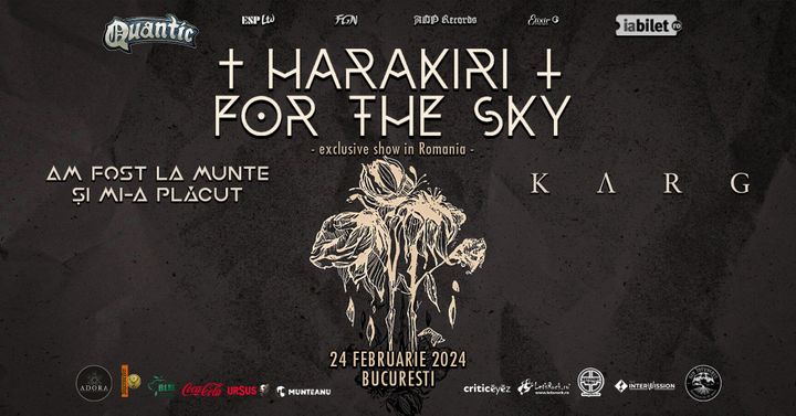 Harakiri for the Sky - Exclusive Romanian Show