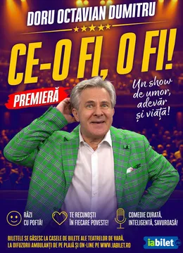 The Fool: “Ce-o fi, o fi”, show de stand-up comedy cu Doru Octavian Dumitru