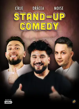Turneu Stand-Up Comedy cu Drăcea, Cîrje și Moise