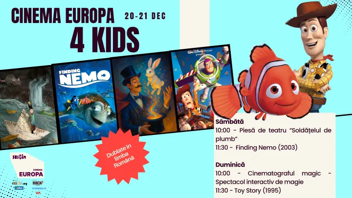 Cinema Europa 4 kids - dimineți de poveste