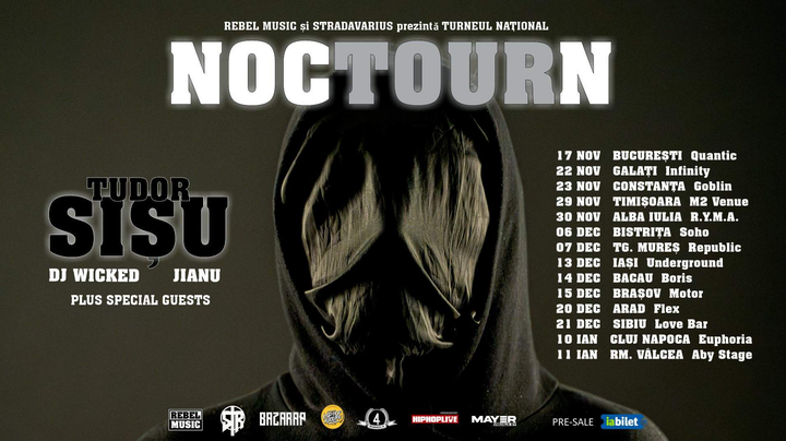 Targu-Mures: Concert lansare album Sisu Tudor SE REPROGRAMEAZA