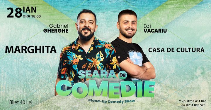 Marghita: Stand Up Comedy | Gabriel Gherghe si Edi Vacariu