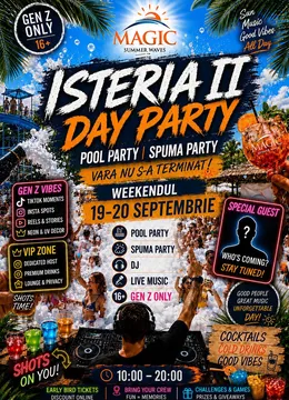 Isteria II: Day Party - Pool Party - Gen Z Only