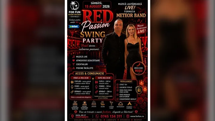 Costinesti: Red Passion Swing Party