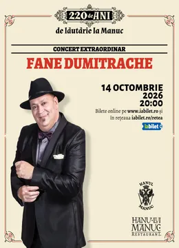 Concert extraordinar – Fane Dumitrache