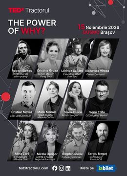 Brașov: TedxTractorul, The Power of WHY
