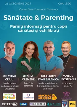Constanta: Sănătate & Parenting - Părinți informați pentru copii sănătoși și echilibrați