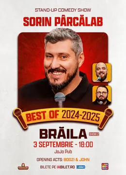 Brăila: Stand-up comedy - Best of Sorin Pârcălab (SHOW 2)