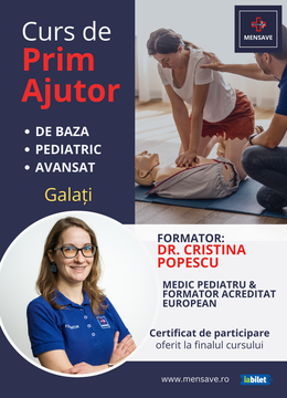Galati: Cursuri de prim ajutor cu MENSAVE