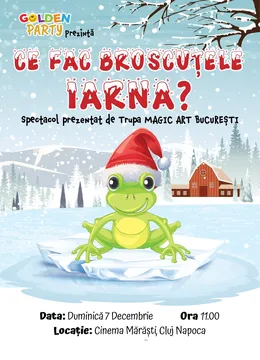 Cluj-Napoca: Ce fac broscutele iarna