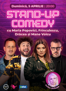The Fool: Stand-up comedy cu Drăcea, Frînculescu, Maria Popovici și Mane Voicu