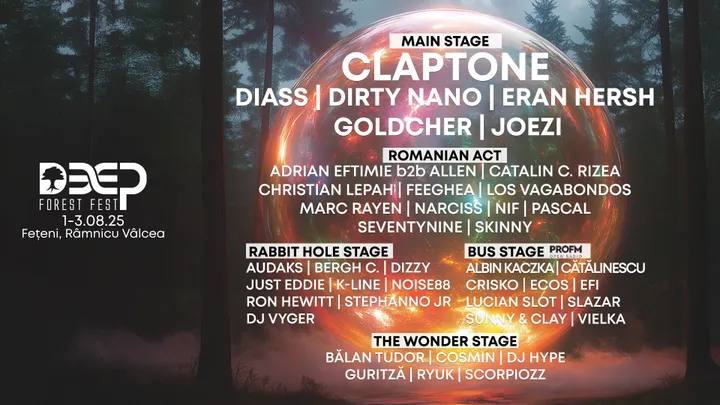 Ramnicu Valcea: Deep Forest Fest, Editia VI