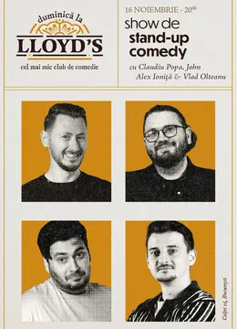 Stand-up Comedy cu Claudiu Popa, John, Alex Ioniță, Olteanu & Georgiana