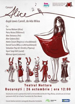 Concert Alice după Lewis Carroll, de Ada Milea