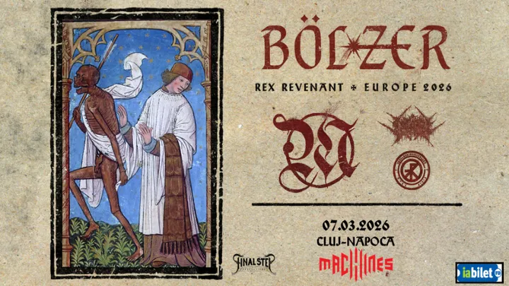 Cluj-Napoca: Bølzer, Misþyrming, Vitriol, TxRxP - Machines