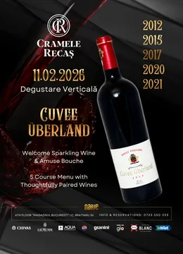 #naivexperience: Cuvee Uberland Degustare Verticala - Wine&Food Pairing