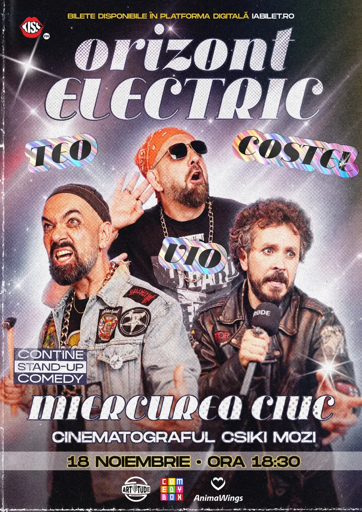 Miercurea Ciuc: Teo, Vio și Costel - Orizont Electric | Stand Up Comedy Show