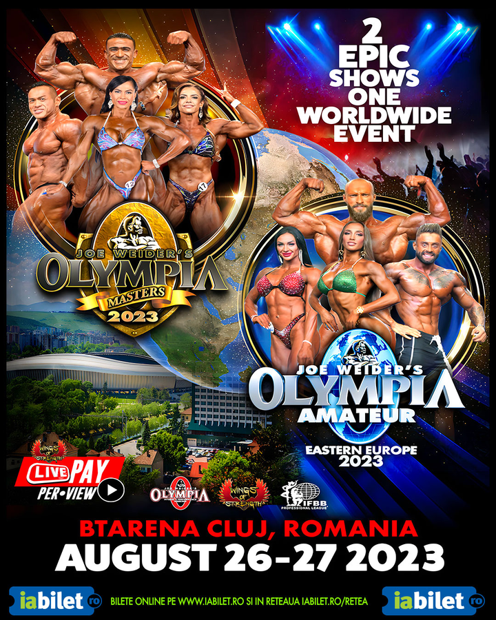 Cluj-Napoca: Olympia Amateur Eastern Europe & Olympia Masters - Day 1