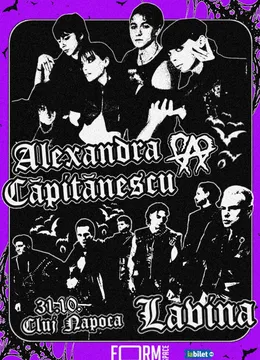 Cluj-Napoca: Concert Alexandra Capitanescu si Lavina