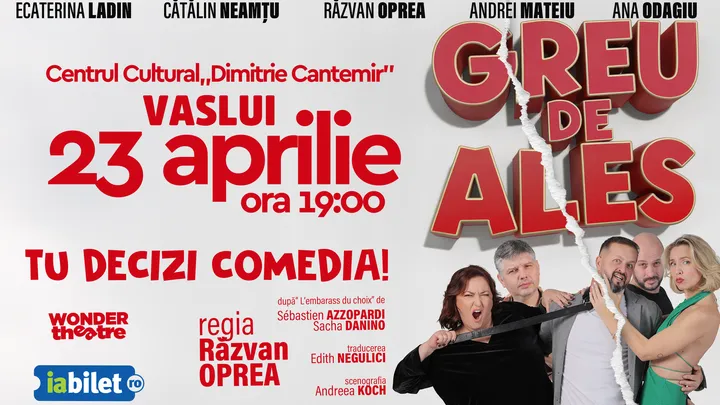 Vaslui: Greu de ales