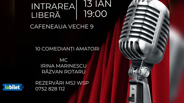 Open Mic Fail Moments: MCs: Irina & Răzvan