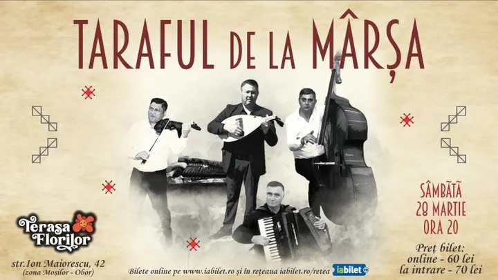 Taraful de la Mârșa revine la Terasa Florilor!
