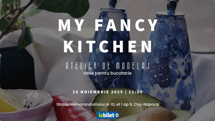 Cluj-Napoca: My Fancy Kitchen - atelier de modelat vase ceramice pentru bucatarie