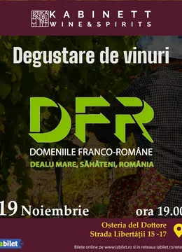 Targu Mures: Degustare Dfr - O seara in stil Francez
