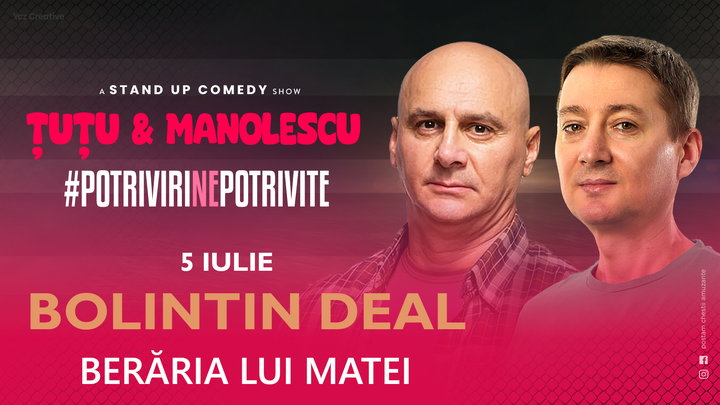 Bolintin Deal: Stand-up Comedy - Dan Tutu & Cristi Manolescu