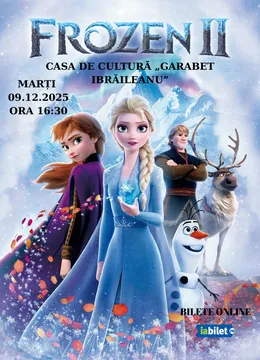 Târgu Frumos: Proiecție de film - Frozen 2 - dublat în limba română