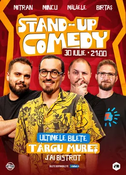 Targu Mures: Mincu, Mitran, Bogdan Mălăele, Dan Birtaș, Dan Frînculescu | Stand Up Comedy Show