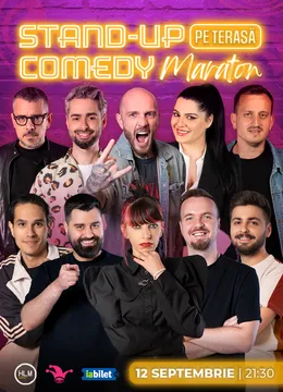 The Fool: Stand-up comedy Maraton pe terasă cu: Bordea, Radu Bucălae, Ioana State, Mane Voicu, Frîncu, Teodora Nedelcu, Geo Adrian, Popinciuc, George Dumitru și Edi Vacariu