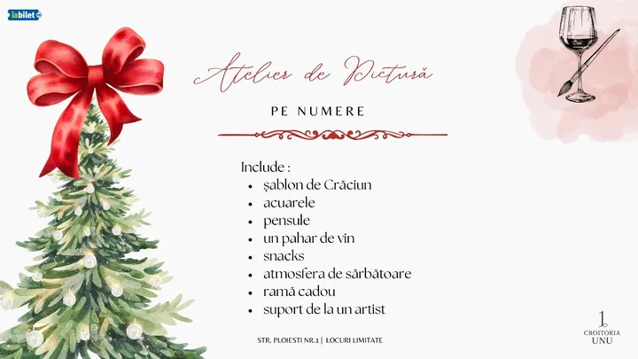 Atelier de pictura pe numere