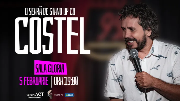 O seara de stand-up cu Costel