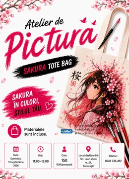 Anime Tote Bag - Atelier de Pictură