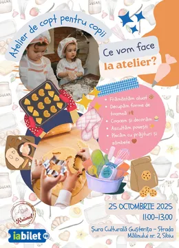 Sibiu: Krümel - Atelier de copt pentru copii